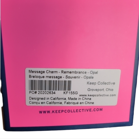 Stella And Dot Keep Collective Massage Remembrance Opal Wing Charm - Picture 2 of 2